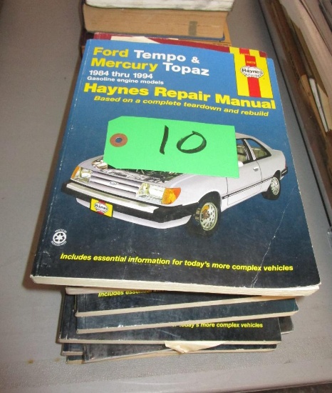 Auto Repair Manuals