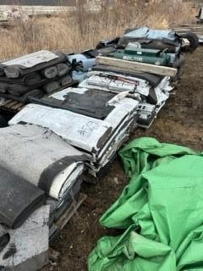 Shingles, Tar Paper, Ice and Water Guard, 6 pallets, All as one