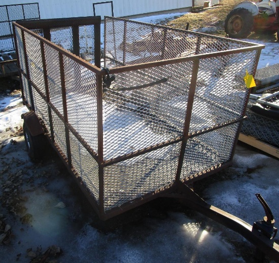 Utility Trailer with Sides