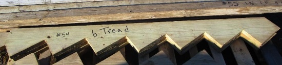 3- Stair Stringers Treated, 6 Steps