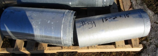 15- 2'x10" Pipe
