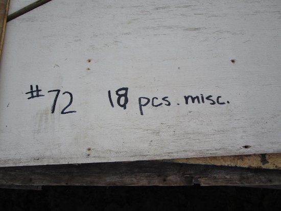 18 pieces of Misc. Playwood and OSB