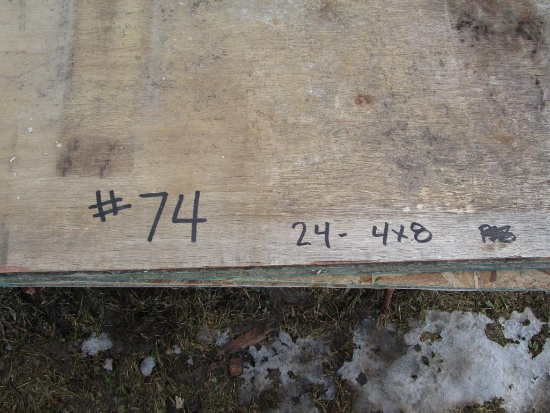 24- 4x8 OSB