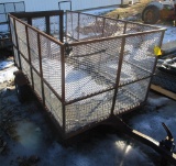 Utility Trailer with Sides