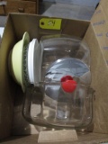 Misc. Glassware, Cookie Jar