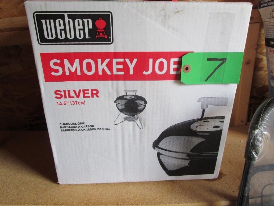 Weber 14 1/2" Smoker- New