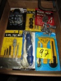 Tap and Die, Scraper, Headlamp
