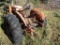 Allis Chalmer Narrow Front Tractor with Loader, non-running