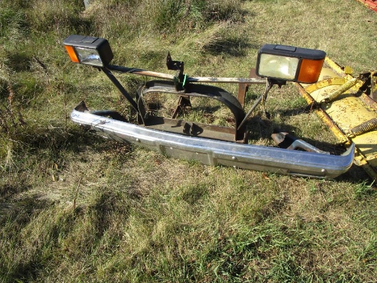 Front Bumper with Partial Plow setup