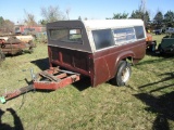Ford Truck Bed Trailer with Topper