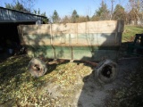 Wooden Box Gravity Wagon