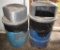2 - 55 Gallon Barrels with Trash Can Lids