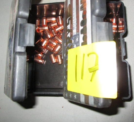44 Cal 240 grain, 38 Cal .357, 125 grain, Hollow