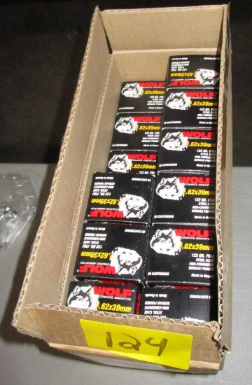 Wolf 7.62x39, 940 Rounds