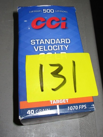CCI 22lr, 40 grain, 400 Rounds