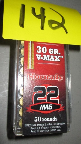 Hornady 22 Mag, 30 grain, 50 Rounds