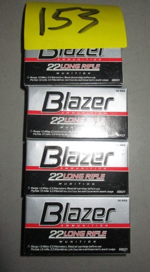 Blazer 22lr, 200 rounds