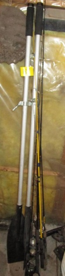 Fishing Poles and Paddles