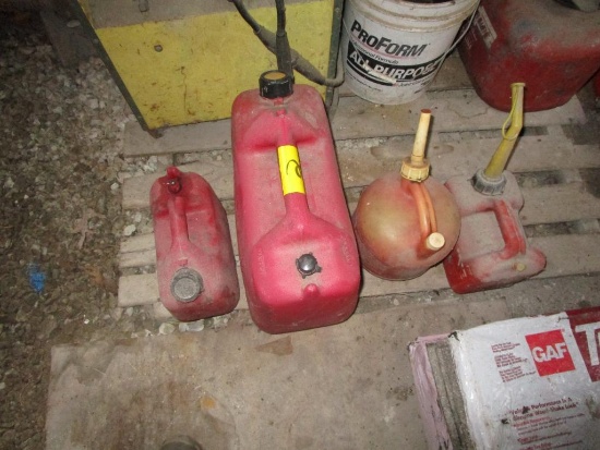 4 Gas Cans