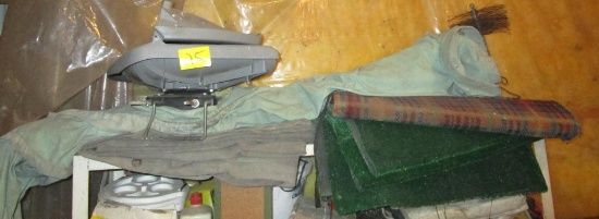 Boat Seat and Tarps