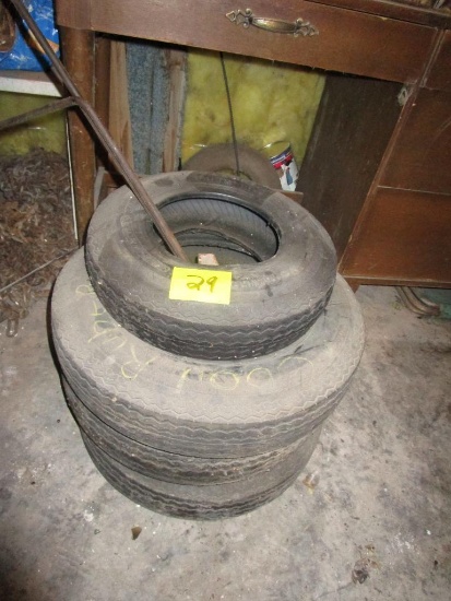 Boat Tires, Some with rims