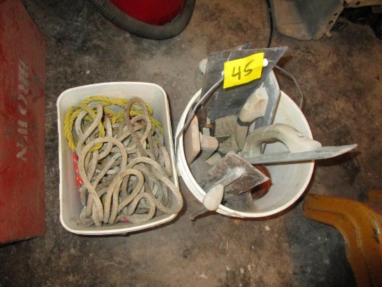 Concrete Tools and Rope