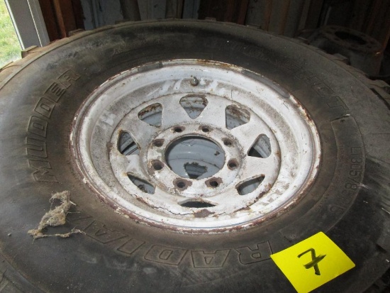 5 - LT305/85R16, Radial Mudder Buckshot Wheels and Tires