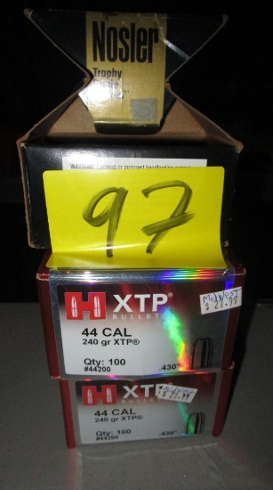 44 Cal 240 grain, 200+