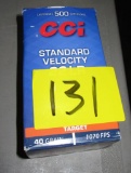 CCI 22lr, 40 grain, 400 Rounds