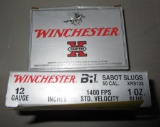 Winchester 12 Ga, Sabot Deer Slugs, 10 Rounds