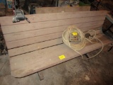 Wooden Park Bench