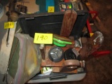 Fishing Pole Holder and Power Baits