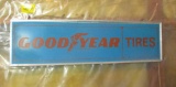 Goodyear Tires Sign (unkown if works, small crack in plastic)