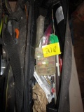 Ice Fishing Bag with Poles and Tackle