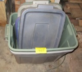 2 Totes and Lids