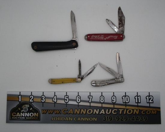 4 Folding Knives