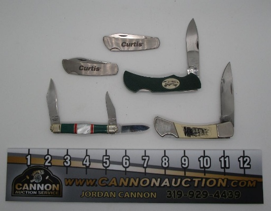 5 Misc. Folding Knives