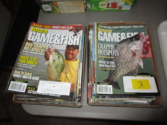 Iowa Fish and Game Magazines