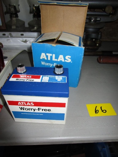 Atlas Battery Shaped Radio