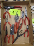 Snap-On Pliers, Needle Nose, Cutters