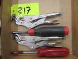 Vise Grips, Screw Driver