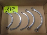 Snap-On and MAC Curved Handle Wrenches, 1/2