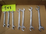 Snap-On Open End Wrenches, 3/8