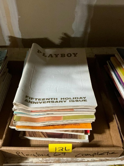Playboy 1969 Complete Set