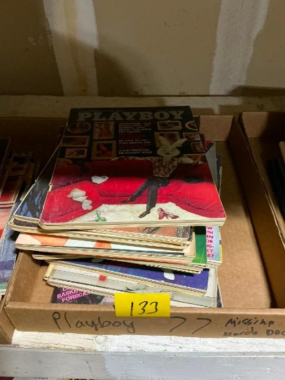 Playboy 1977 (missing March and December)