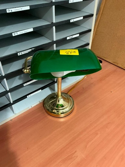 Office Lamp and File Covers