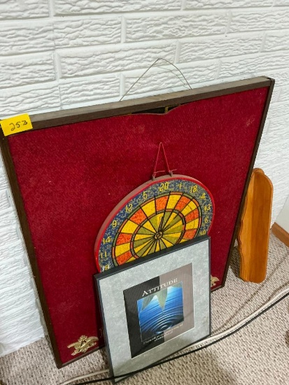 Dart Board and Sign's