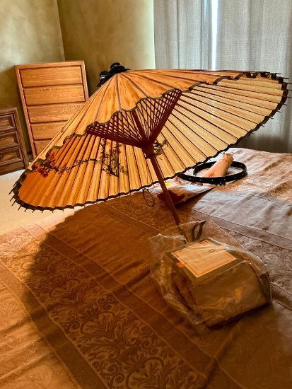 Paper Umbrella with Belt