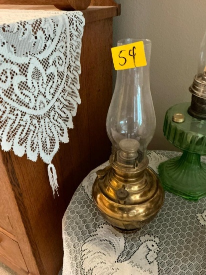 Brass Oil Lamp