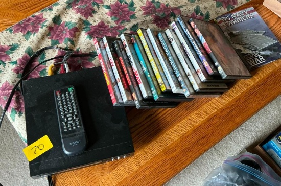 DVD Player and dvd's